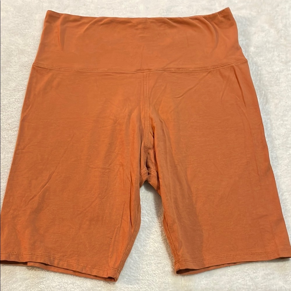 Secret Treasures Orange Women's Bike Shorts